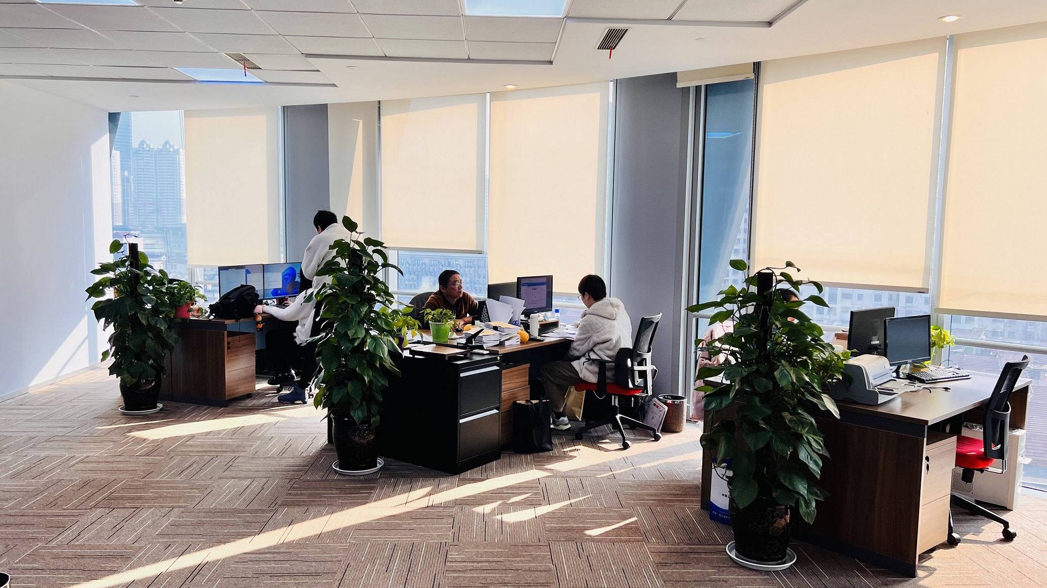 Entorno de oficina de Giaxi Finanzas e Impuestos